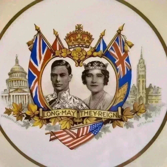 1939 Commemorative Plate King George VI  
by Pareek Johnson Bros - Picture 7 of 16